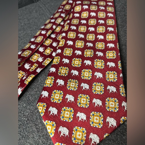Kailong silk tie handmade - Picture 3 of 6